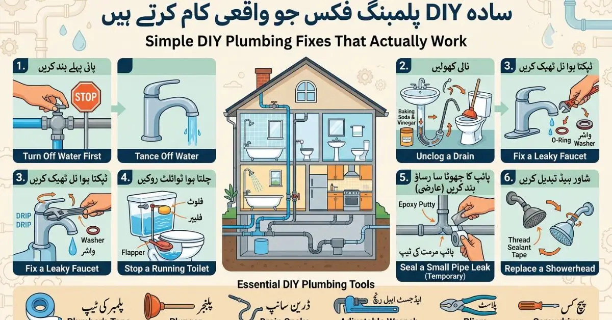Simple DIY Plumbing Fixes That Actually Work