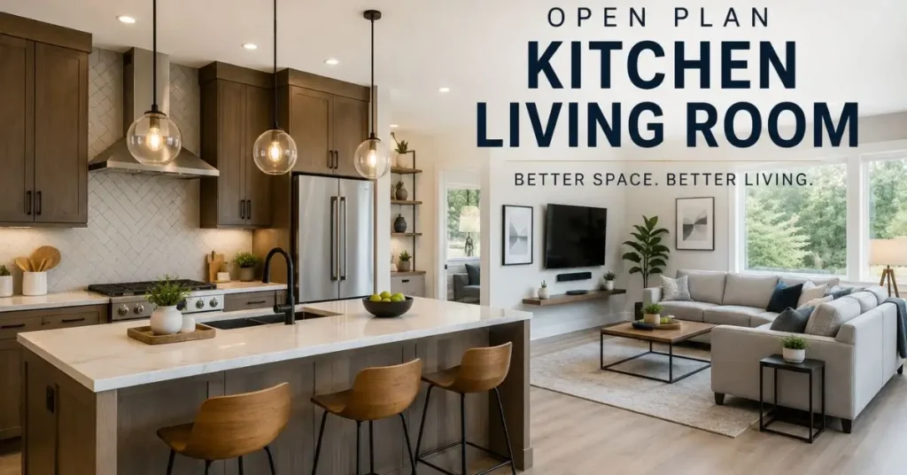 Open Plan Kitchen Living Room: Complete Design Guide