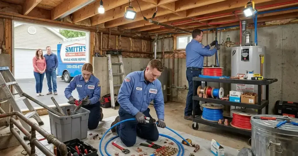 Whole House Repiping: Signs, Cost and Process